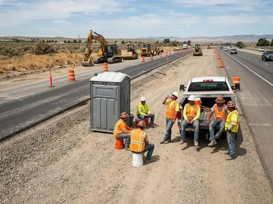 highway-road-construction-crew-007 — frequently asked questions, Porta Potty and Restroom Rentals in New Orleans Station, LA